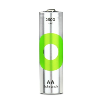 Industrial battery GP Recyko AA of 1.2V and 2600mAh