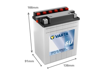Baterie Moto 12V 14Ah Varta Freshpack 12N14-3A 514011019
