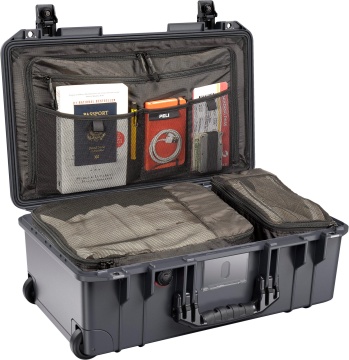 Geanta/Troler Peli 1535TRVL Air Travel Case - Gri inchis