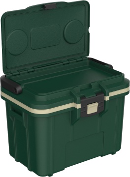 Peli 8QT Personal Cooler - geanta 8 litri, verde inchis/verde deschis