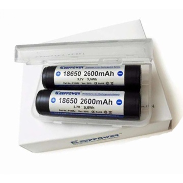 Set 2 x Acumulator KeepPower 18650 3.6V 2600mAh cu BMS