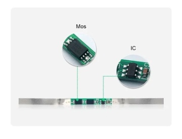 Circuit de protectie BMS 1S 3.7V 3A TDT-3540