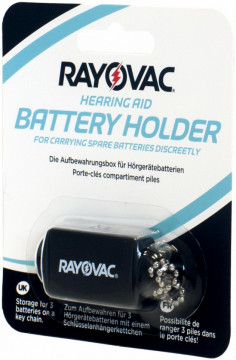 Holder Breloc Rayovac pentru baterii auditive