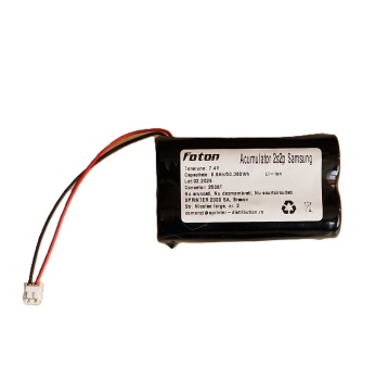 Acumulator Li-Ion 4x18650 7.4V 6800mAh (celule Samsung)