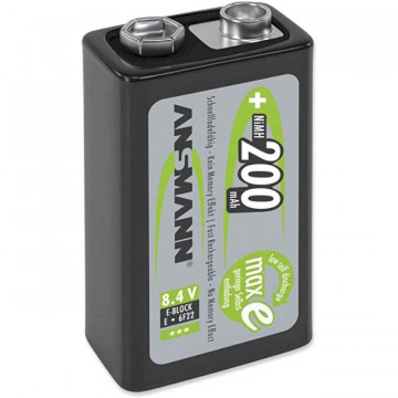 Ansmann R22 9V NiMH акумулатор 200mAh