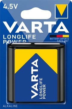 Baterie alcalina Varta 4912 sau 3LR12 4.5V