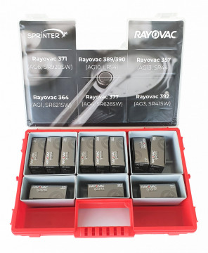 Clock PROMO package - 6 models (110 batteries)