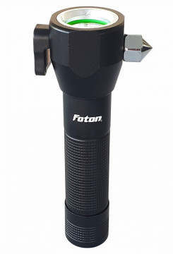 Lanternă Foton Super 0342 USB, cu ciocan de urgență