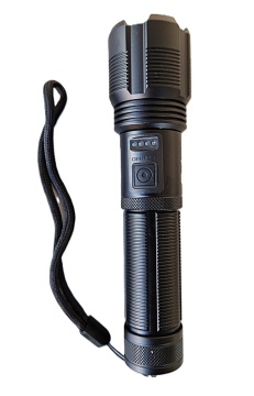 Lanternă premium Foton Super 0433 USB-C cu zoom, LED 10W