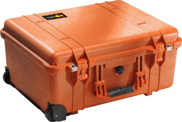 Troler rigid Peli Protector Large Case 1560 Orange