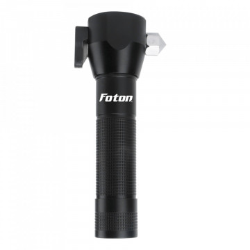 Lanternă Foton Super 0342 USB, cu ciocan de urgență