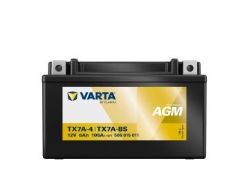 Moto Battery AGM 12V 6Ah Varta Powersports TX7A-4 / 506015011 - Img 3