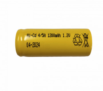 NiCd battery 4/5A of 1.2V and 1200mAh
