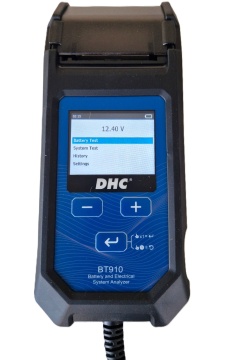 Tester digital acumulatori auto DHC BT910 cu printer (RO)