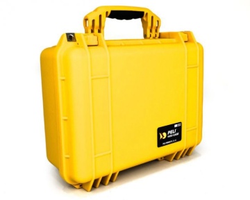 Geanta etansa Peli SmallCase 1450 Galben