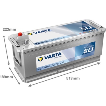 Автомобилен акумулатор Varta ProMotive 140Ah 800A K8 640400080