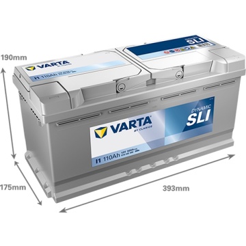 Автомобилен акумулатор Varta SLI 110Ah 920A I1 610402092