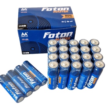 Кутия с 24 ултраалкални батерии Foton Master LR6 (AA)