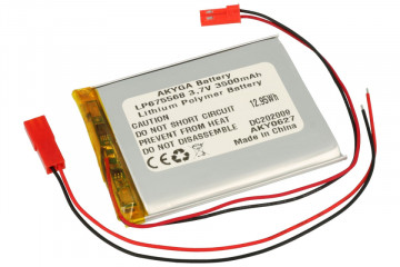 Acumulator Li-Polimer LP675568 de 3.7V și 3500mAh