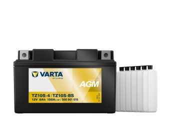 Мото Батерия AGM 12V 8Ah Varta Powersports TZ10S-4 / 508901015 - Img 2