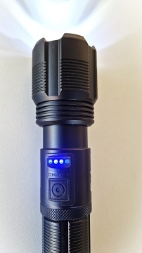 Lanternă premium Foton Super 0433 USB-C cu zoom, LED 10W