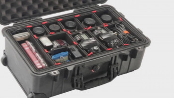 Geantă/Troler rigid de protecție Peli 1650EU cu Trekpak