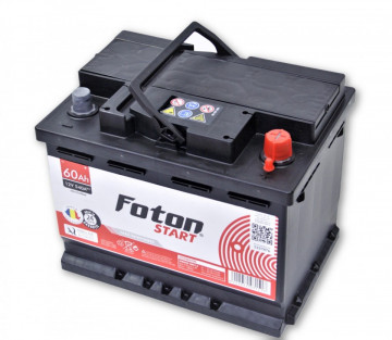 Car Battery Foton Start 12v 60Ah 540A