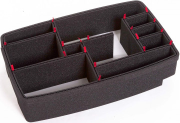 Kit TrekPak Divider Peli 1560TP