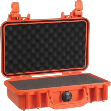 Geanta de protectie plutitoare Peli SmallCase 1170 Orange cu burete Pick N Pluck