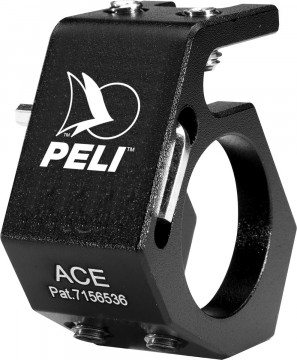 Lightweight helmet flashlight mount Peli 0782