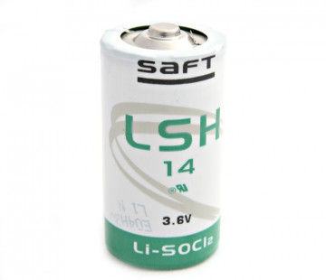 Baterie cu litiu SAFT LSH14 tip C (R14) de 3.6V și 5200mAh