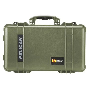 Troler rigid Peli 1510 Kaki cu burete pretaiat