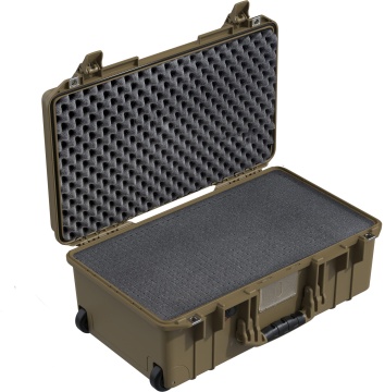 Geanta/Troler de protectie Peli 1535 Air Case Cafeniu (Tan), cu burete Pick N Pluck
