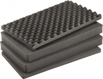 Pre-cut foam set Peli 1555AirFS Two-Level