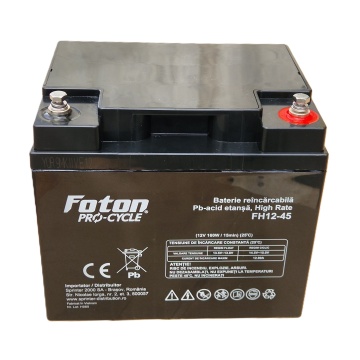 Acumulator AGM VRLA Foton FH12-45 High Rate 12V 45Ah