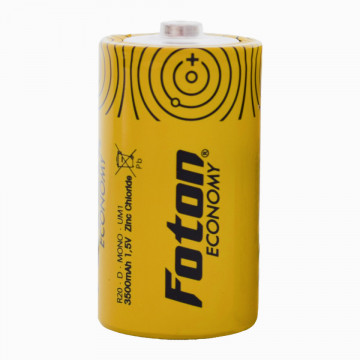 O baterie R20 D Foton Economy de 1.5V