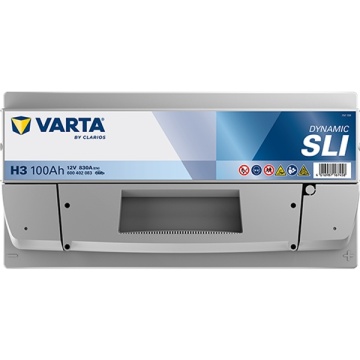 Varta Dynamic SLI 100Ah H3