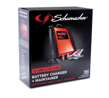 Redresor profesional Schumacher SPI15 12V 15A cu mod showroom în cutie