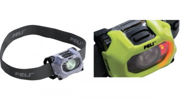 Lanternă frontală PELI 2750 fotoluminiscentă
