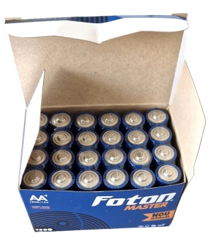 Cutie de 24 de baterii ultra-alcaline Foton Master LR6 (AA)