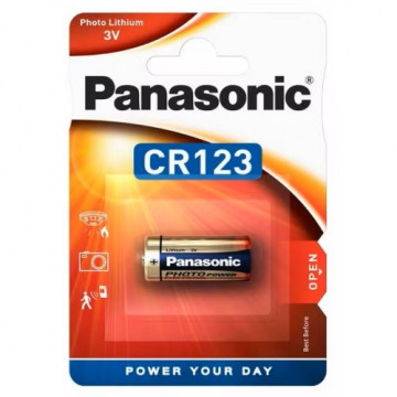 Baterie Litiu Panasonic CR123 3V 1550mAh