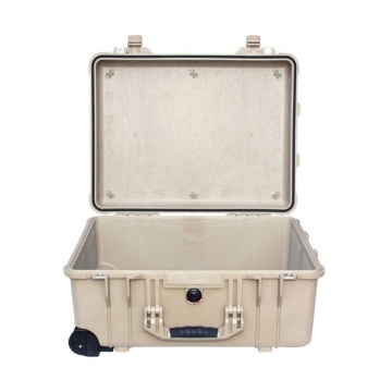 Troler rigid Peli Protector Large Case 1560 Bej