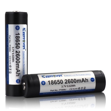 Set 2 x Acumulator KeepPower 18650 3.6V 2600mAh cu BMS