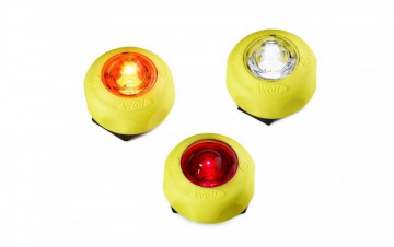 Trei lămpi de semnalizare Atex WOLF ML-15R Z1 (roșu, portocaliu, alb)