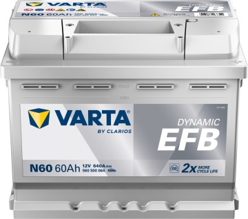 Varta Dynamic EFB 60Ah N60