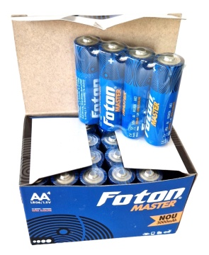 Cutie de 24 de baterii ultra-alcaline Foton Master LR6 (AA)