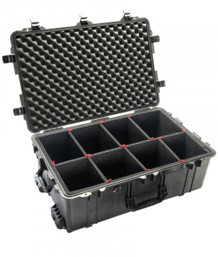 Geantă/Troler rigid de protecție Peli 1650EU cu Trekpak