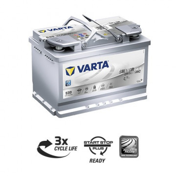Varta Silver AGMxEV A7 70Ah 760A 570901076