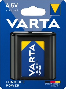 Alkáli elem Varta 4912 vagy 3LR12 4,5 V-os - Img 3