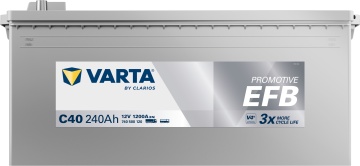 Baterie auto Varta ProMotive EFB C40 240Ah 1200A 740500120 - Img 3